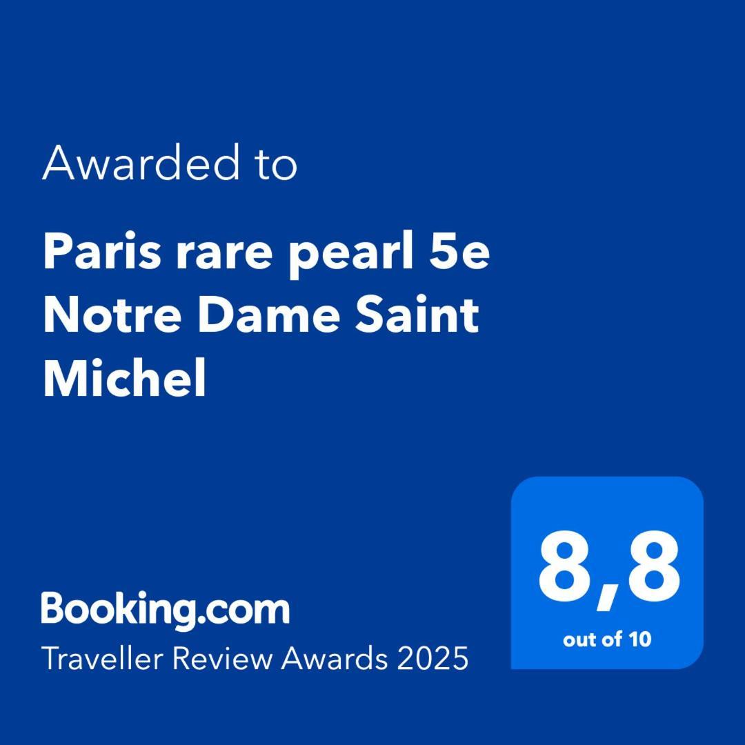 Appartamento Paris Rare Pearl 5E Notre Dame Saint Michel Esterno foto